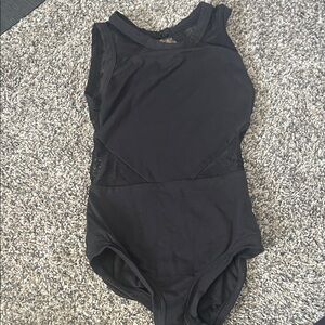 Classic Black Kids Leotard/Bodysuit